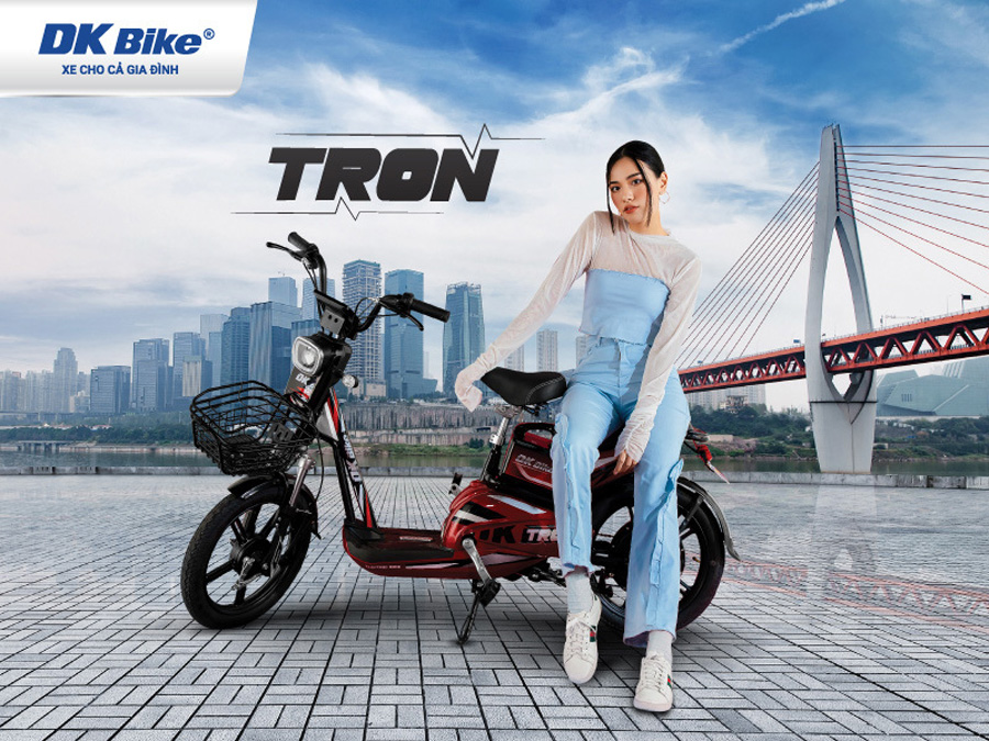 Xe đạp điện DK Tron cho học sinh 