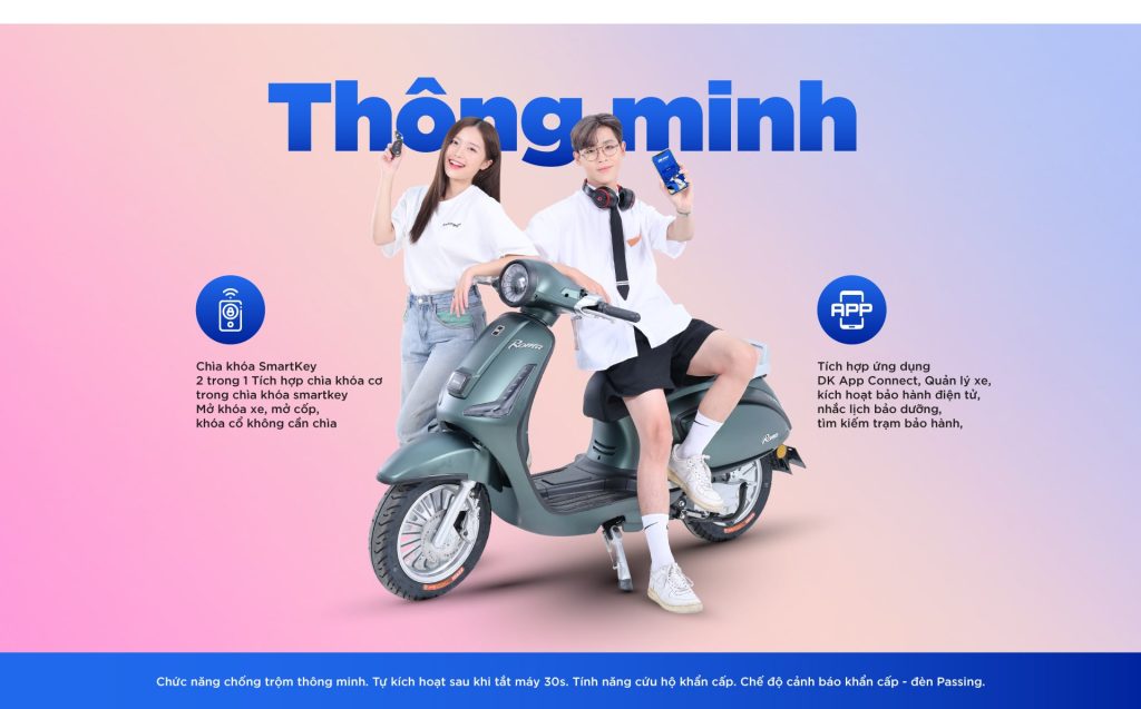 DK Roma Si được trang bị công nghê phanh hiện đại