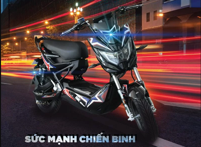 Xe máy điện 5 bình ắc quy đi được bao xa