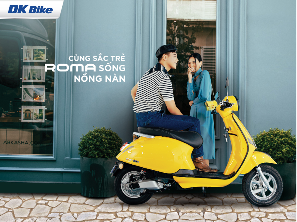 Xe Máy Điện 50CC Cho Học sinh nữ