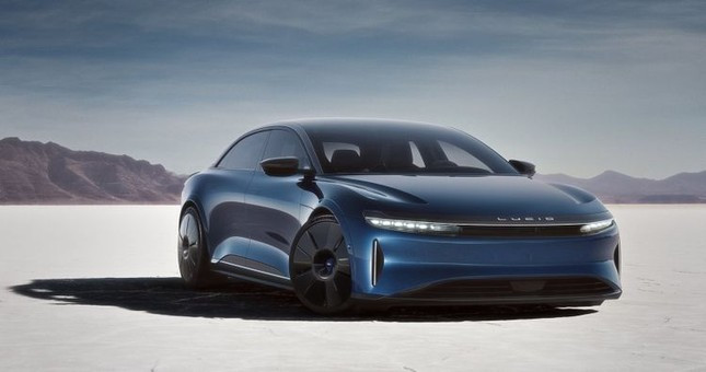 Siêu ô tô điện Lucid Air Sapphire.