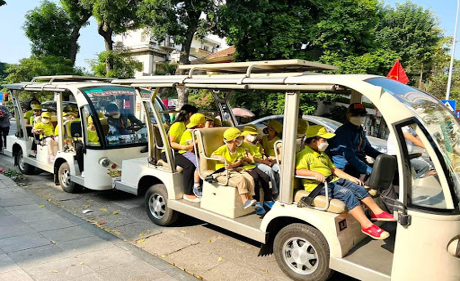 Xe điện chở khách du lịch VNE CAR